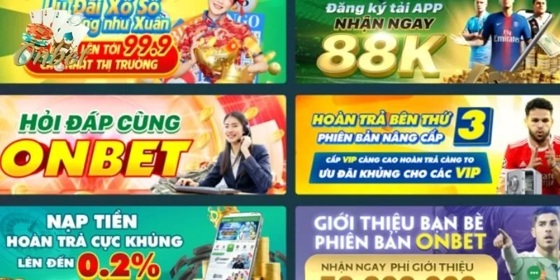 Bạn nên thường xuyên kiểm tra thông báo khuyến mãi ONBET để nắm bắt các thông tin