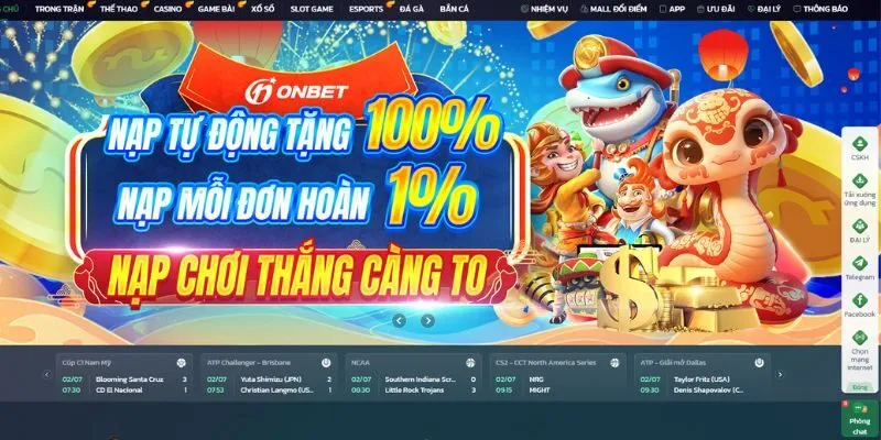 Nhà cái Onbet là thương hiệu uy tín phủ sóng châu Á
