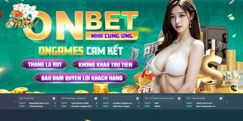 Tận hưởng kho game đồ sộ chỉ có tại Onbet
